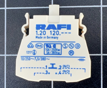 RAFI Kombi Schaltelement 1.20.120.068  5.00.100.059/0000 RAFIX 22/30