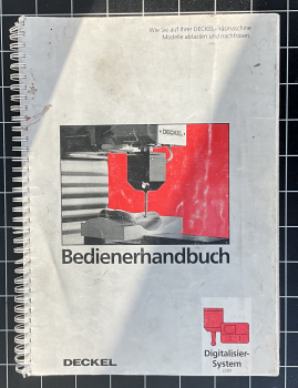 Deckel Digitalisier-System Bedienerhandbuch