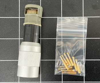 Tachostecker für Bosch AC-Servomotor gerade