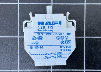 RAFI Kombi Schaltelement 1.20.119.018/0000   5.00.100.104/0000 RAFIX 22/30