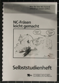 Deckel Selbststudienheft NC Fräsen leichtgemacht