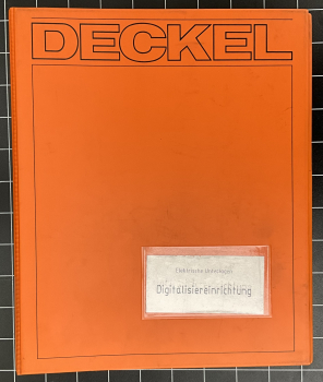 Digitalisiereinrichtung elektrische Unterlagen