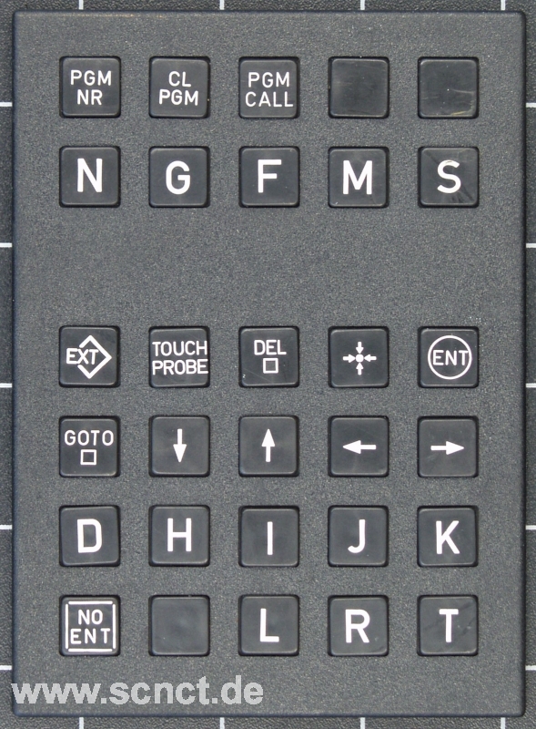 Heidenhain Tnc Magn Vorsatztastatur Aditional Keyboard Din Iso