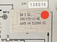 Labod 2-Puls Thyristorverstärker GN2DZ 240/175-12-4 Qu (LG Nr. 6005 04 512 000 02)