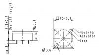 RAFI RF15 Kurzhubtaster  3.14.100.001/0000