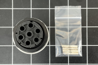 Motorstecker für Bosch AC-Servomotor gerade (2,4mm)