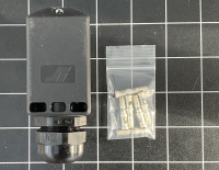 Motorstecker für Bosch AC-Servomotor abgewinkelt (3,6mm)