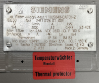 Siemens Servomotor 1HU5040-0AF01-Z A31