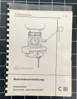 Deckel Centricator C3 - Betriebsanleitung